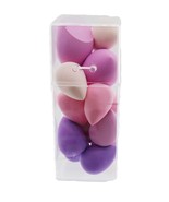 Thinkspace Beauty 14pc Beauty Sponge Set with Clear Organizer Pink - £10.78 GBP