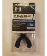 Under Armour Flavor Blast Strapped Mouthguard Blue-Berry R-1-1552 - £7.81 GBP