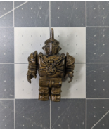 Mega Bloks Knight Gold Soldier Figure 2 Inch - £3.92 GBP