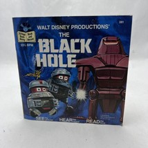 Vintage Walt Disney The Black Hole See Hear &amp; Read Book and Record - £21.57 GBP