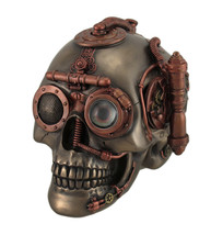 Steampunk Skull with Secret Drawer Trinket Box - £61.96 GBP