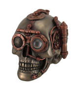 Steampunk Skull with Secret Drawer Trinket Box - £61.58 GBP