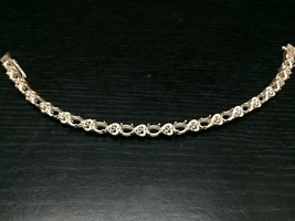 Sterling Silver Bracelet 4x6 mm oval Semi Mount Heart Silver Bracelet Se... - $56.01