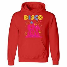 Kellyww 70&#39;s Retro Dancing Dancer Disco Party Costume - Hoodie Red - £52.95 GBP