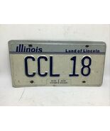 1983 Illinois License Plate &quot;CCL 18&quot; Land Of Lincoln - $17.99