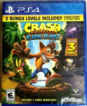 Crash Bandicoot N Sane Trilogy PS4 New! 3 Games! 1 + 2 And Warped! Family - £30.41 GBP