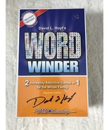Word Winder 2 in 1 Puzzle Games Signed by David Hoyt Factory Sealed New - £13.39 GBP