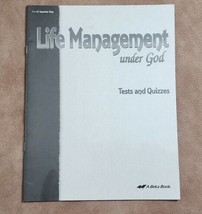 Abeka A Beka Book Managing Your Life God Teacher Key Tests &amp; Q Ui Zzes Pb 85642004 - £4.24 GBP