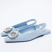 G summer 2022 designer office female flat shoes rhinestone flat shoes for women sandals thumb200