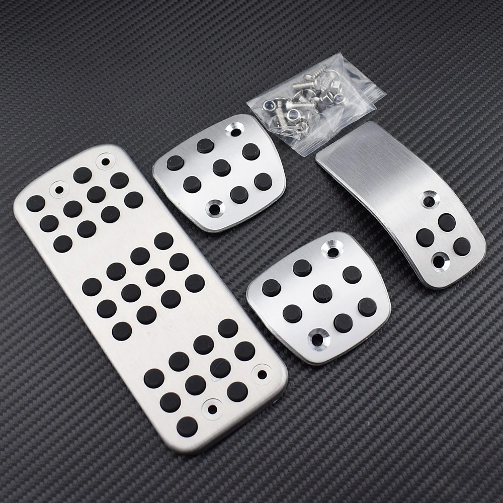 Car accessories for peugeot 206 206cc fuel brake foot rest at mt pedals plate non slip thumb200