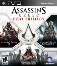 Assassins Creed Ezio Trilogy - Sony PlayStation 3 PS3 Video Game  - $14.21