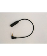 6 inch 4-Pole 2.5mm Male Right Angle to 3.5mm Female Gold Audio Cable New - $7.33