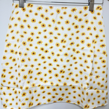 WeWoreWhat Womens Revolve Floral Mini Slip Skirt Yellow Ditsy Daisies Small - £27.37 GBP
