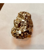 2.25" PYRITE Crystals Cluster - Peru - 120 gms Cubes large rock - $57.23