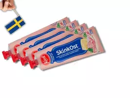 4 Tubes Kavli SkinkOst 275g (9.70 oz)  Creamy Cheese Spread with Savory Ham - $38.43