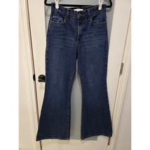Nobody Denim Marina Flare Jeans Super High Rise Slim Leg Tailored Flare ... - $115.00