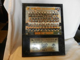 Green Bay Packers 1996 Super Bowl XXXI Champions NFL Photo Plaque on Woo... - £110.18 GBP