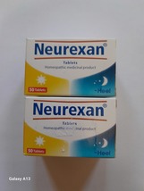 5  PACK   Neurexan Heel 50 tabs, Homeopathic remedy for nervousness, str... - $109.90