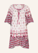 Isabel Marant Etoile Women&#39;s Loane &amp; Lurex Printed Cotton Short Mini Dress L 40 - £187.04 GBP