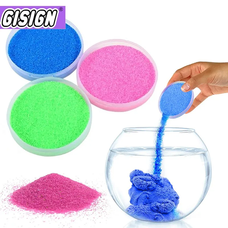 Colorful DIY Not Wet Magic Sand Toys Children Handmade Non-toxic Magic Mars - £7.27 GBP+