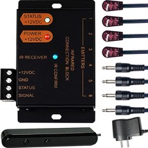 IR Repeater Kit ir Repeater System IR Remote Control Extender Control 1 to 18Dev - £63.59 GBP