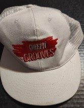 Cheez-It Grooves Trucker Hat Snapback Cap Mesh Back Novelty Food Promo b... - £9.20 GBP
