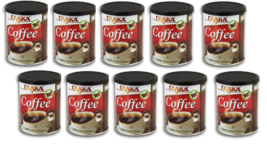 10PACK GALKA PURE INSTANT COFFEE in TIN 100g ГАЛКА - £29.59 GBP