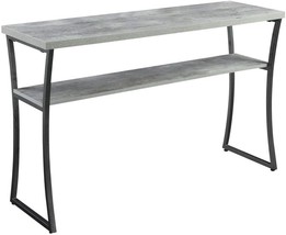 Faux Birch Top With A Slate Gray Frame: Convenience Concepts X-Calibur C... - $130.94