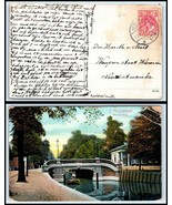 NETHERLANDS Postcard - Gravenhagen to Waupun, Wisconsin USA E14  - $2.96