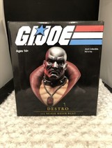 Destro GI Joe A Real American Hero Legends in 3D 1:2 Scale Statue Bust 5... - £157.26 GBP