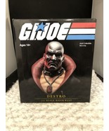 Destro GI Joe A Real American Hero Legends in 3D 1:2 Scale Statue Bust 5... - £157.26 GBP