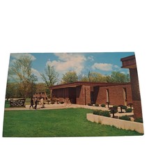 Postcard Mammoth Cave Hotel Mammoth Cave National Park Kentucky Chrome Unposted - £8.53 GBP