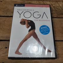 Yoga Journals Yoga for Beginners DVD By Patricia Walden New Sealed - £5.00 GBP