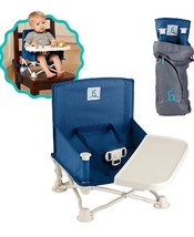 hiccapop OmniBoost Travel Booster Seat with Tray for Baby Blue and white - $26.81