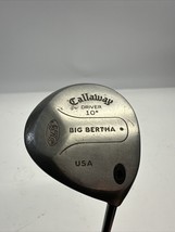 Callaway Driver 10° Degree Big Bertha War Bird Graphite Shaft Right Hand - £48.38 GBP