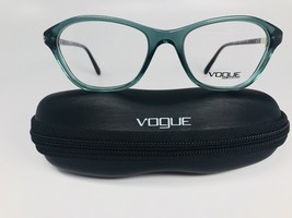 New Vogue VO 2910-B 2266 Transparent Green &amp; Black Eyeglasses 51mm with ... - $49.45