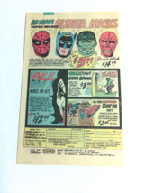 1979 Ad Marvel Superhero Rubber Masks, KISS Make-Up Kit, Hulk Power Coin... - $7.99