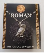 Westair - Roman Historical Jewellery - Roman Owl Pendant - Pewter - £4.95 GBP