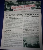 Vintage Travel trends world Service for Travelers Brochure 1956 - £3.98 GBP