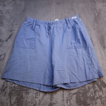 Liz Claiborne Shorts Women 1X Blue Casual Outdoors Preppy Athletic Activ... - $19.68