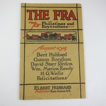 Elbert Hubbard Roycrofters THE FRA Magazine August 1915 Arts &amp; Crafts Antique - £27.40 GBP