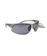 New Foster Grant West Loop Gray Half Rim Wrap Mens Sunglasses 100%UV Res... - £10.30 GBP
