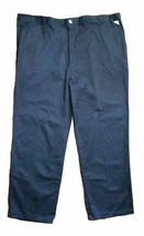 Dickies Mens Sz 48UU 48x27 Flat Front Back Dark Navy Blue Work Pants Nwt - £11.95 GBP