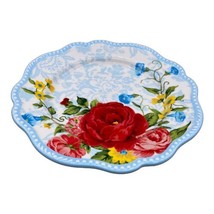 Sweet Rose Salad Dessert Plate 8.75” The Pioneer Woman Roses Florals NWT - £8.87 GBP
