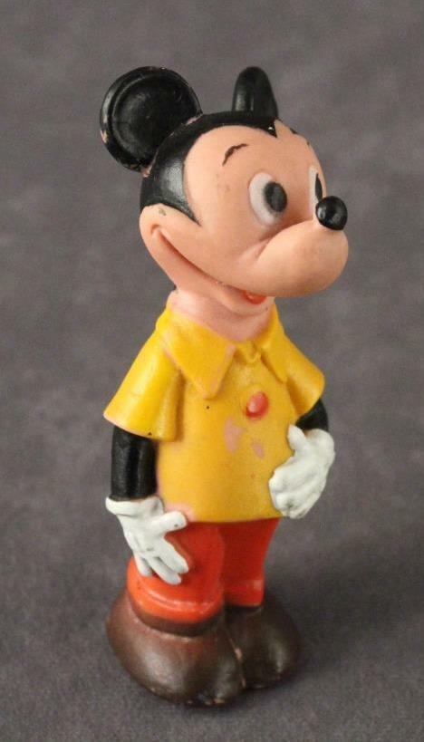 Primary image for Vintage Toy Walt Disney Rubber Squeaky Baby Toy MICKEY MOUSE Hong Kong