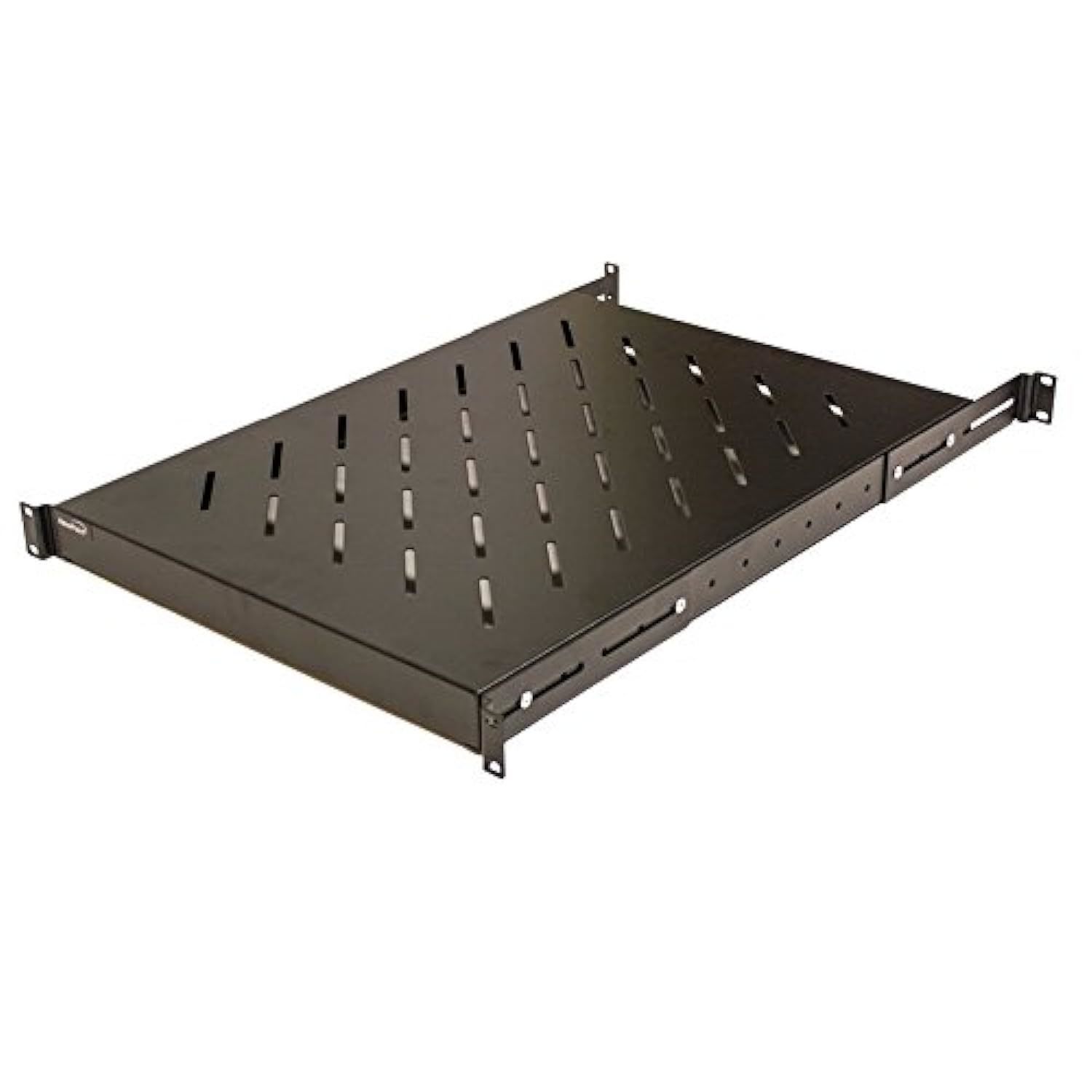 Primary image for NavePoint 1U 19-Inch Fixed 4-Post Rack Mount Server Shelf with Adjustable Depth 