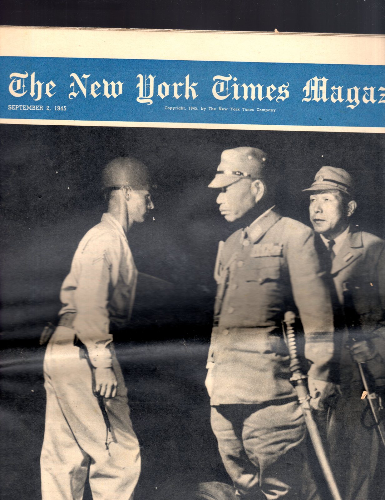 The New York Times Magazine, September 2, 1945 - $4.98