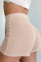 Jet Stream Corded Elastic High Waist Wrap Skort - $211.65 MXN