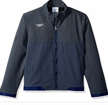 Speedo Youth Kids Unisex Tech Warm Up JACKET 7720700 Navy Size Small New Nwt - £29.27 GBP