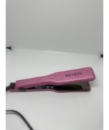 Revlon Titanium Hair Straightener - pink - Adjustable Heat - tested and ... - $29.63 CAD